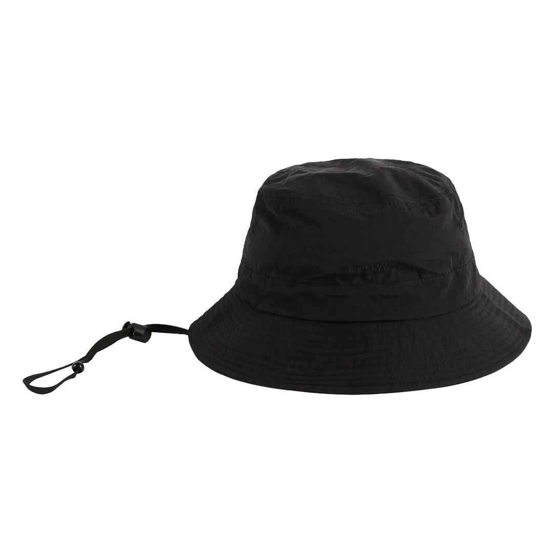 Men's Waterproof Foldable Fisherman's Bucket Hat with Detachable Windbreak Rope - All-Season Urban Outdoor Essential