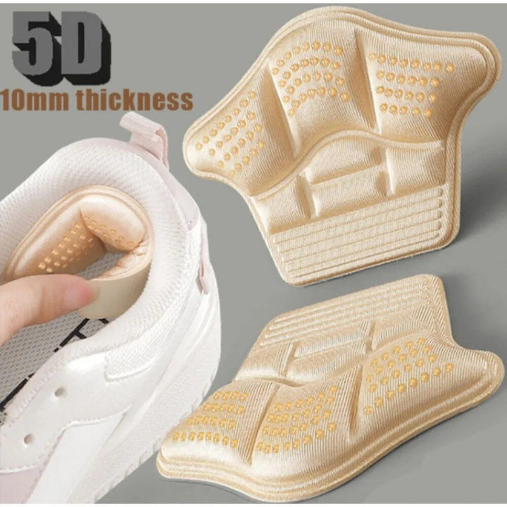 Adjustable Heel Protectors & Size Adjusting Insole Pads (4Pcs)