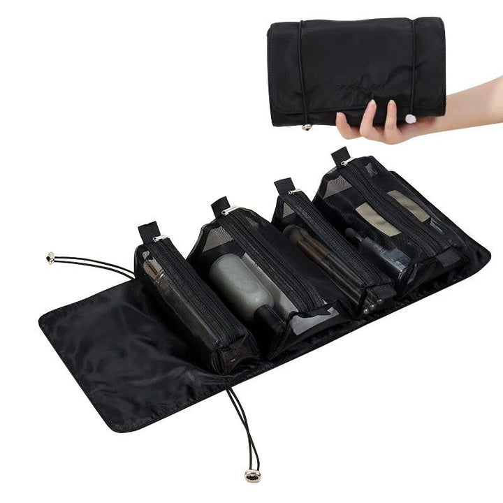 4-Piece Detachable Travel Makeup Bag Set