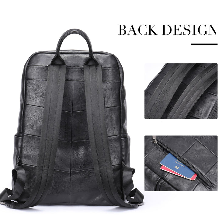 Genuine Leather Simple Travel Business Leisure Large Capacity Computer Bag