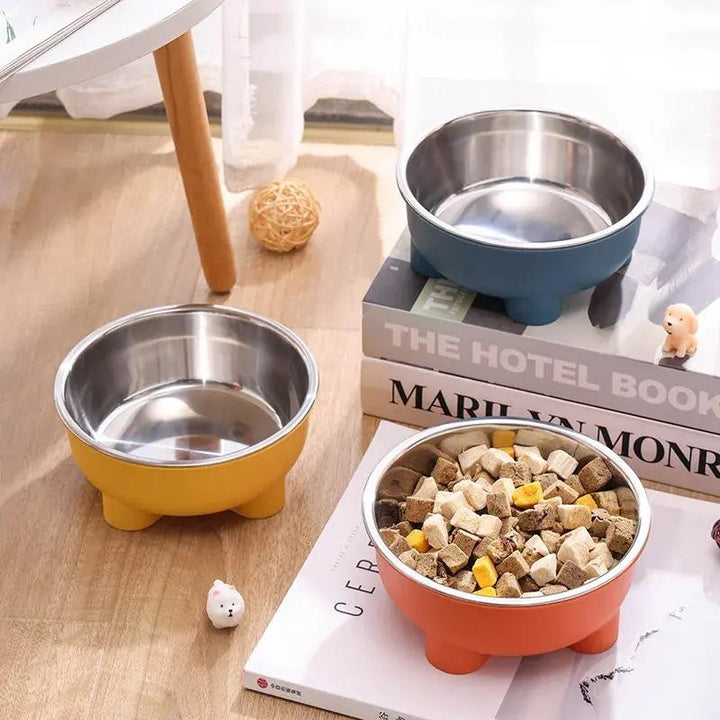 Anti-Slip Stainless Steel Dog Bowl