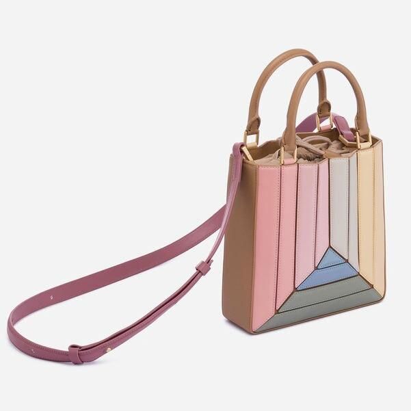 Colorful Square Bucket Bag