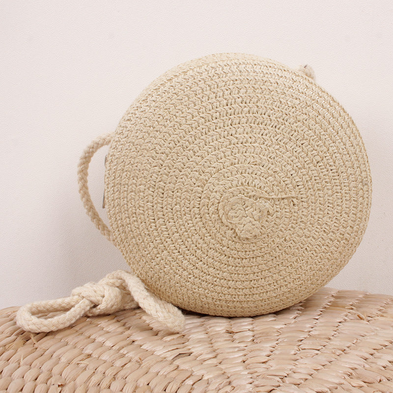 Summer Woven Straw Crossbody Bag