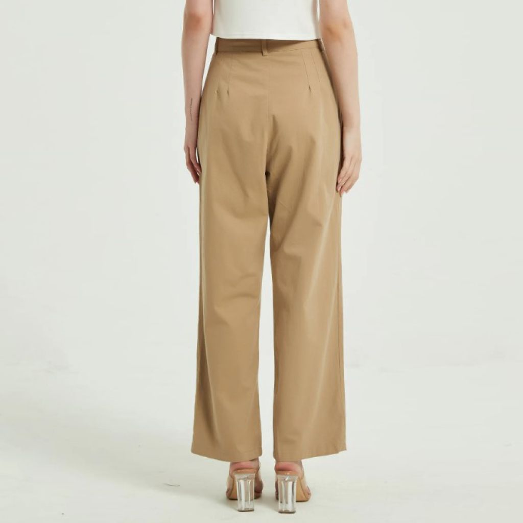 Vintage High Waist Wide Leg Pants for Stylish Women