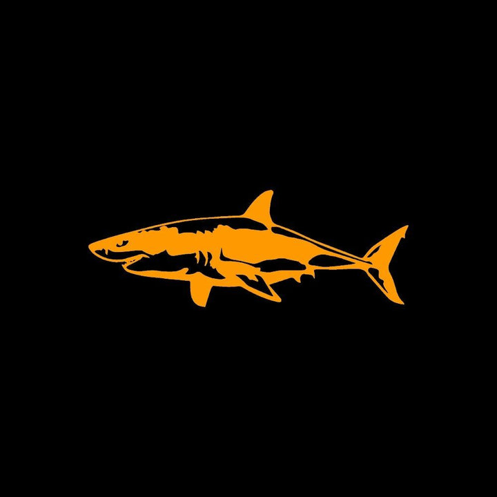 Customizable Great White Shark Vinyl Car Decal