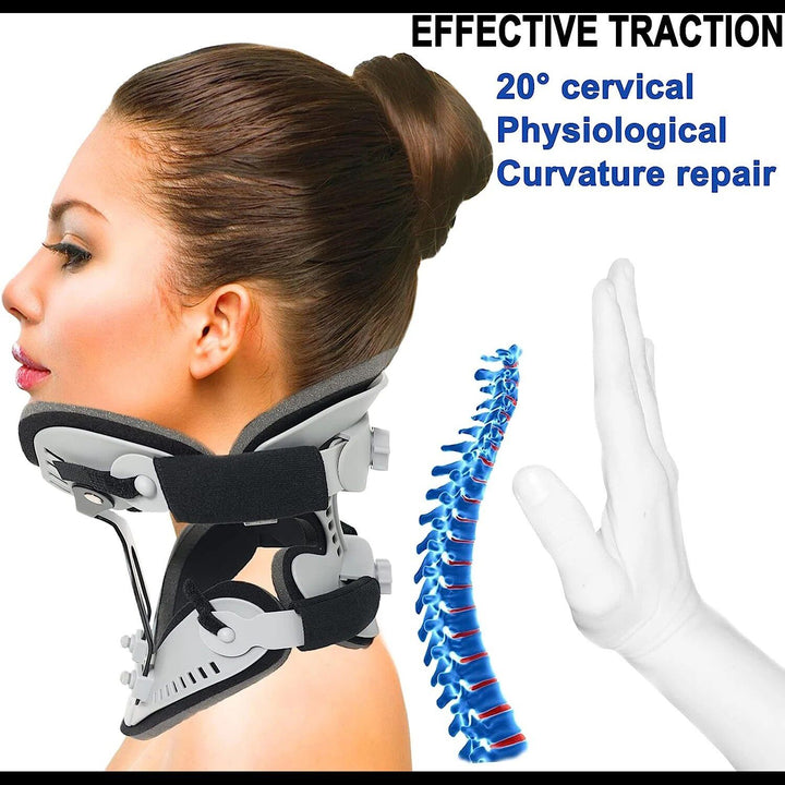 Adjustable Orthopedic Cervical Collar - Neck Support & Pain Relief Brace