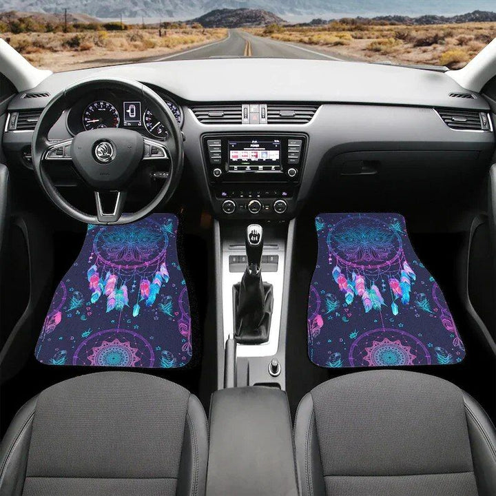 Dreamcatcher Patterned Anti-Slip Car Floor Mats