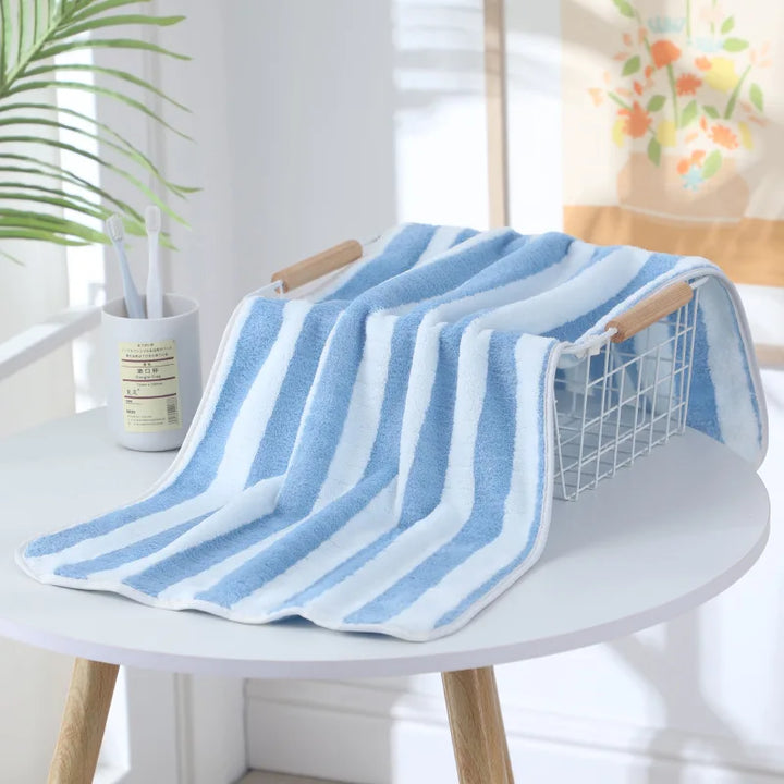 Super Absorbent Coral Fleece Dishcloth and Bath Towel