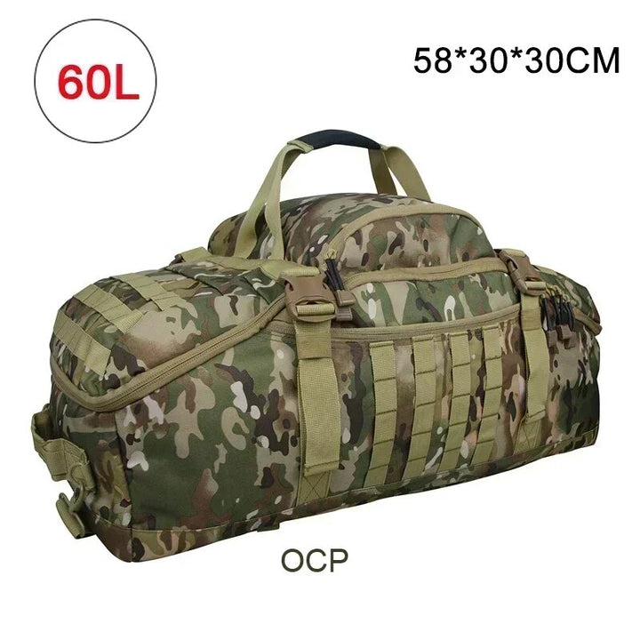 Ultimate 3-in-1 Military Tactical Backpack - Waterproof Duffle Bag for Outdoor Adventures