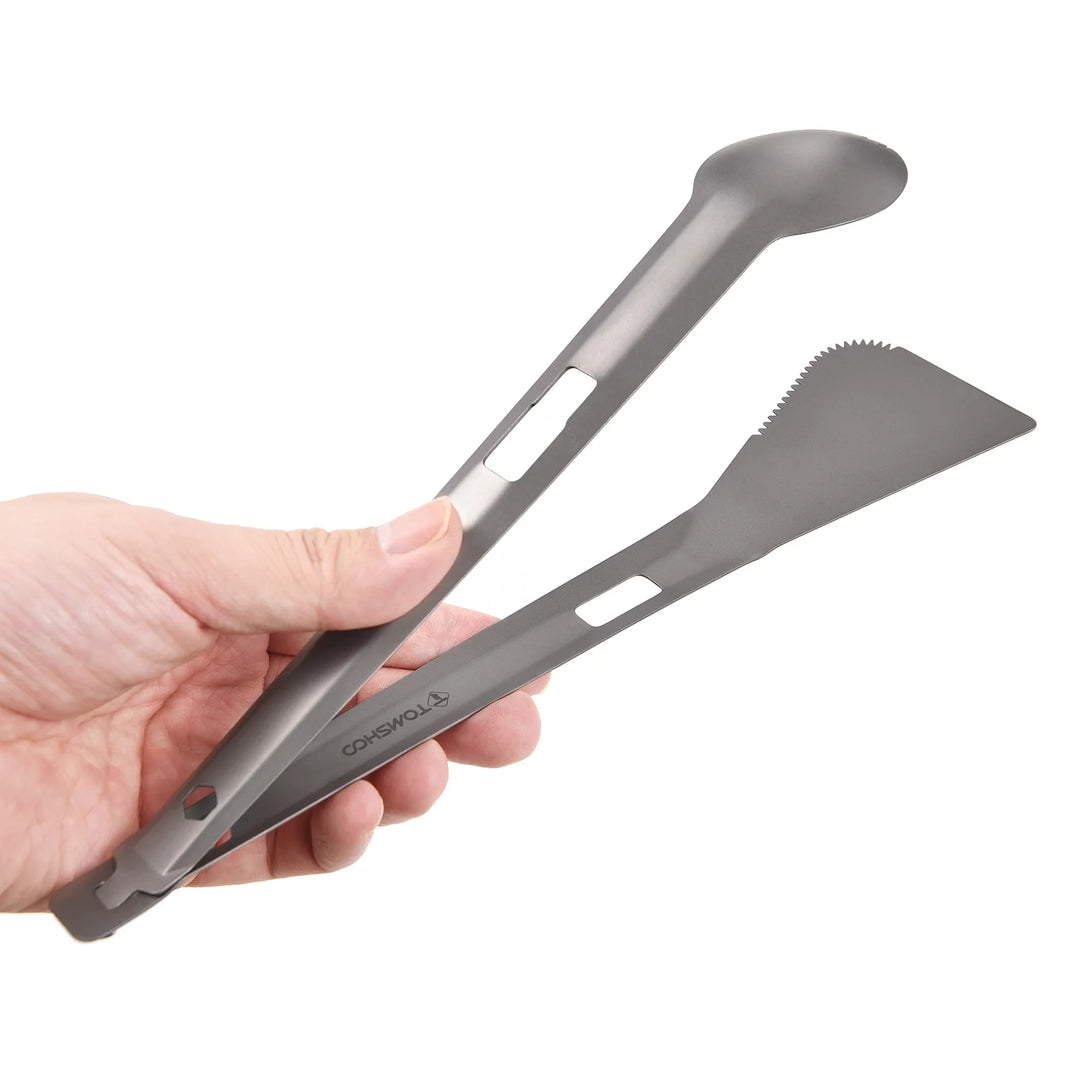 Titanium Multi-Use Camping Utensil Set