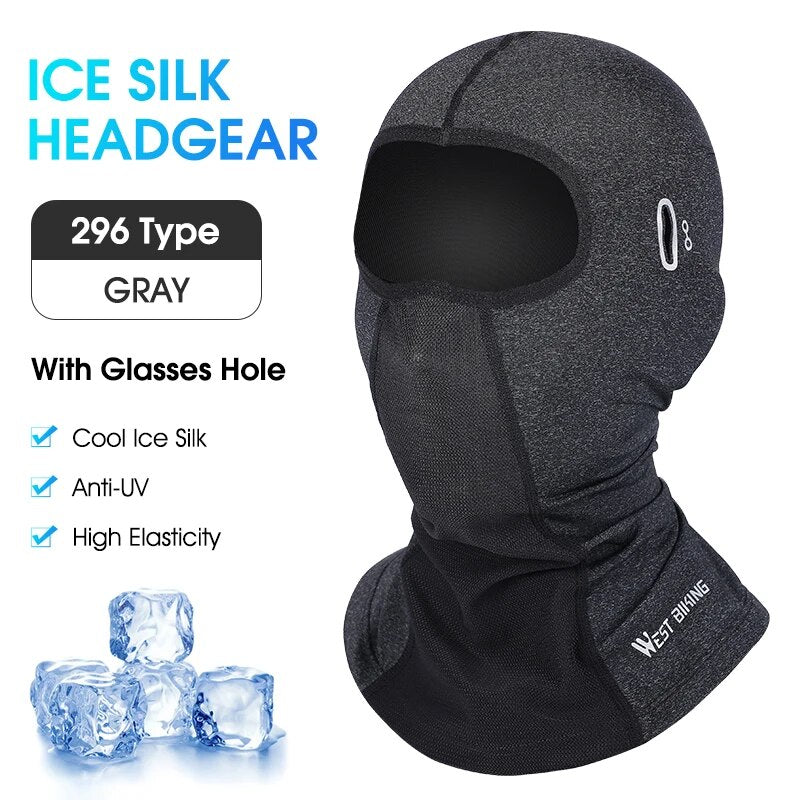 Summer and Winter Balaclava Cycling Cap - Breathable Full Face Cover for Outdoor Sports