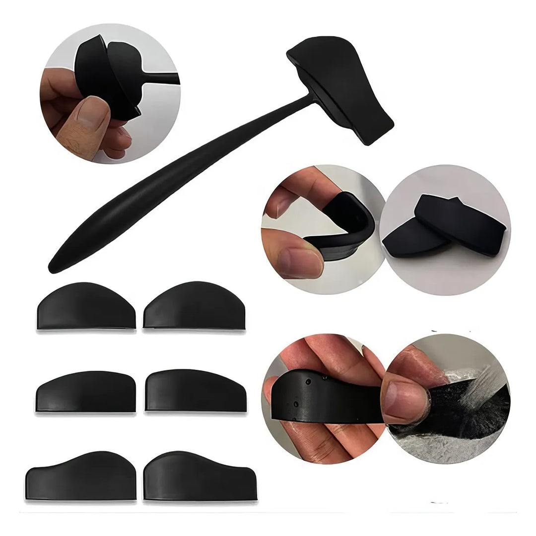 6-in-1 Silicone Eyeshadow Stencils & Makeup Applicator Kit