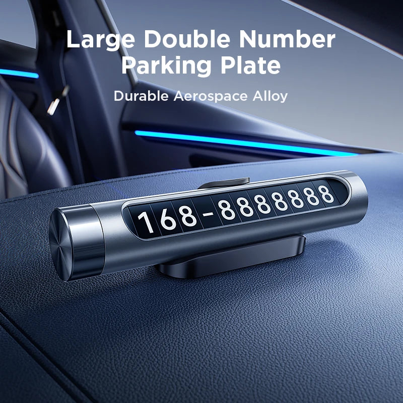 Aluminium Alloy Double Number Parking Plate