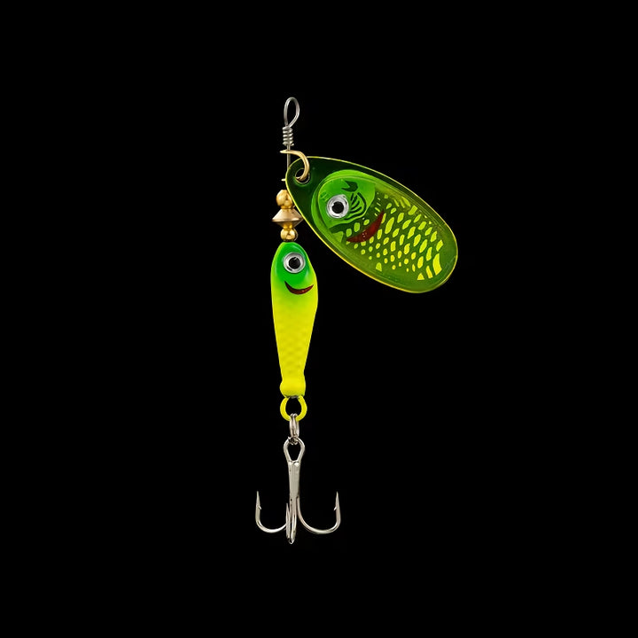 Rotating Metal Spinner Fishing Lure