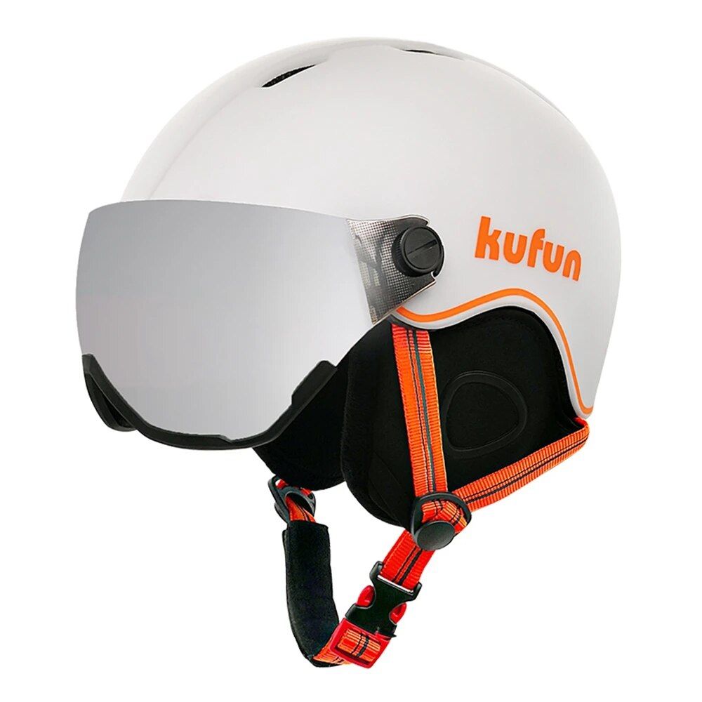 Multi-Functional Ski Helmet with Integrated Visor for Winter Sports