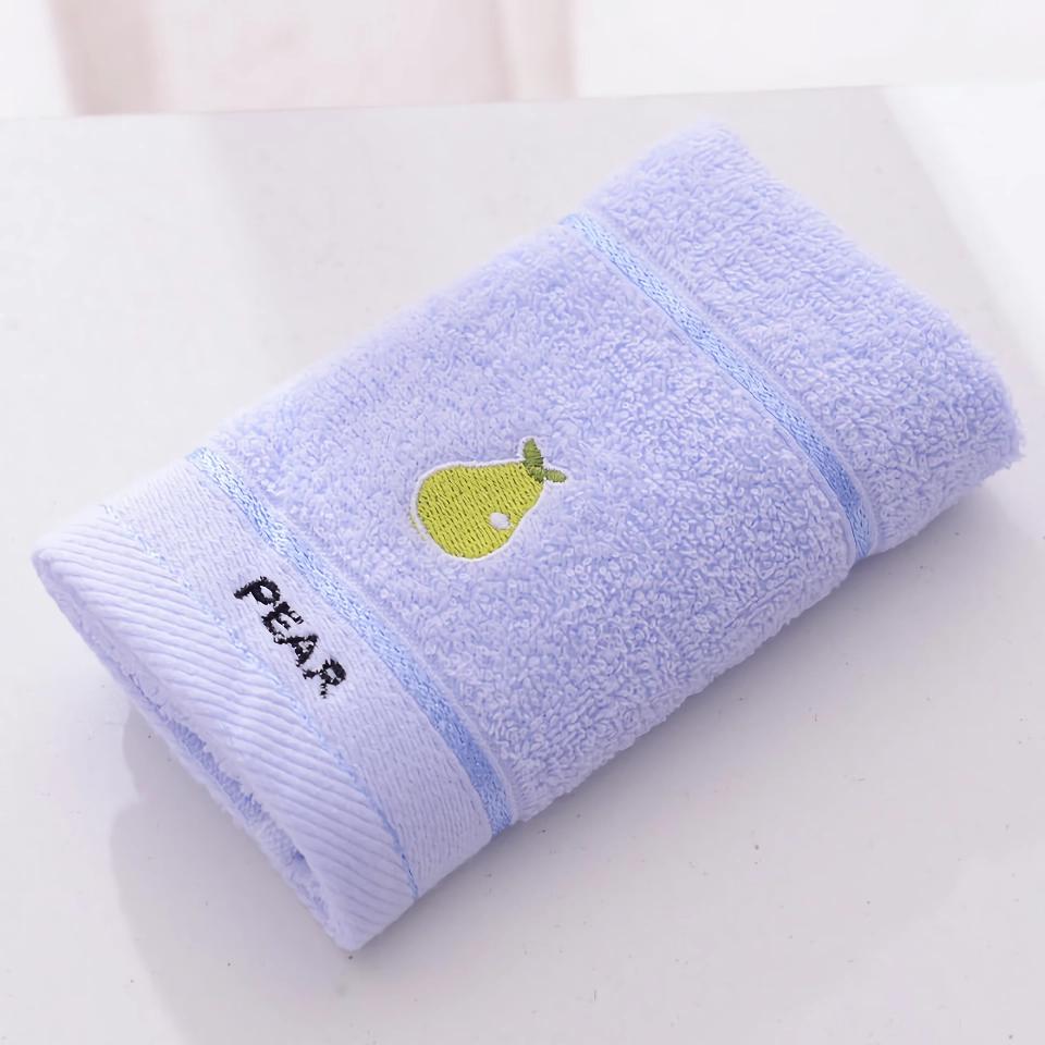 Adorable Cartoon Fruit Face Towel for Babies