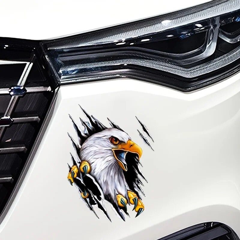 Universal Cartoon Eagle Vehicle Sticker for Full Body Decoration