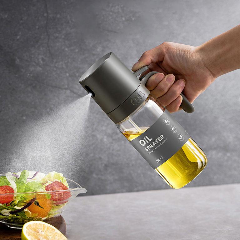 250ml High Borosilicate Glass Oil Spray Bottle