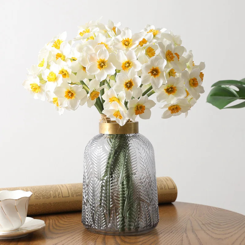 6-Piece Artificial Narcissus Flower Bouquet