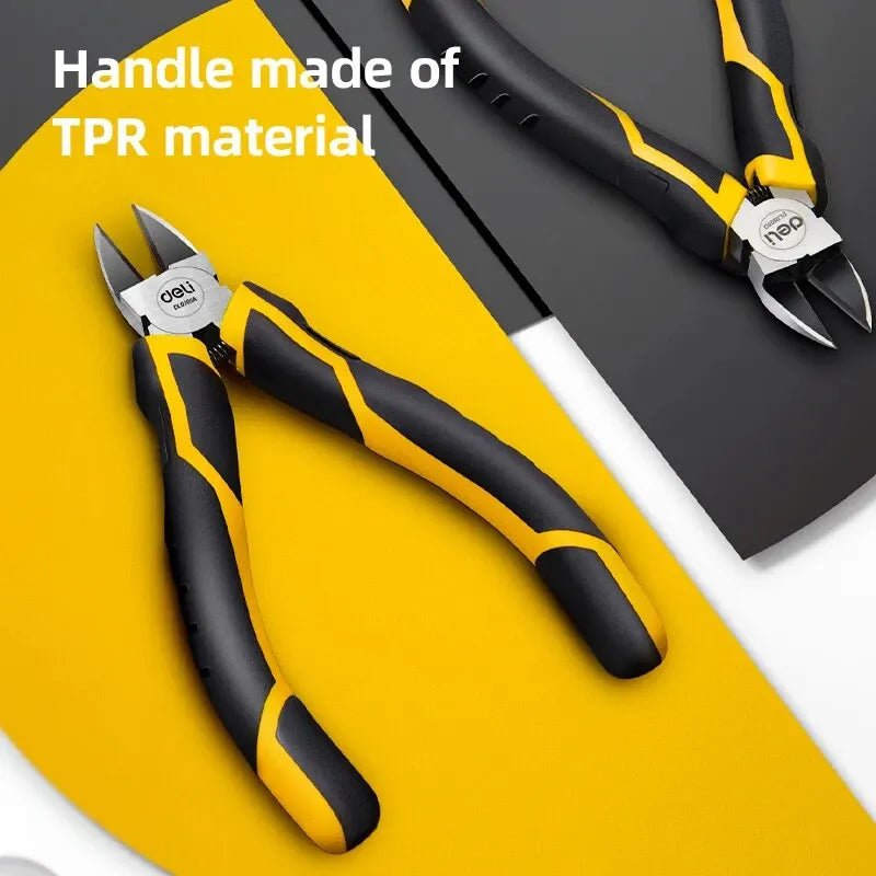 Universal Plastic Nippers - Mini Diagonal Pliers for Electricians