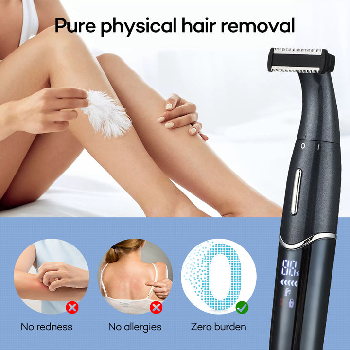 4-in-1 Rechargeable Electric Shaver for Men and Women