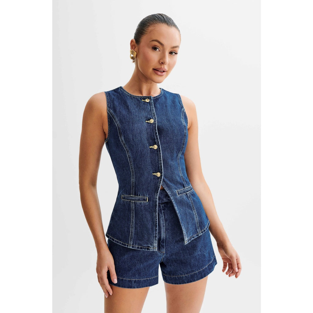 Denim 2-Piece Summer Set