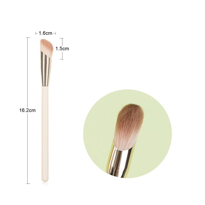 Luxury Oblique Head Makeup Brush for Flawless Foundation and Contour