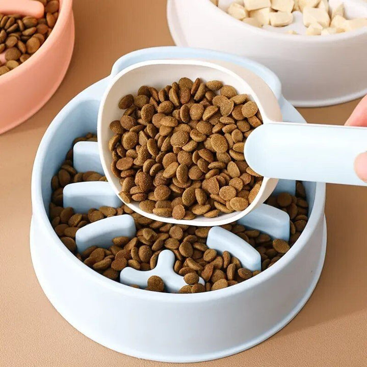 Universal Anti-Gulp Dog & Cat Slow Feeder Bowl