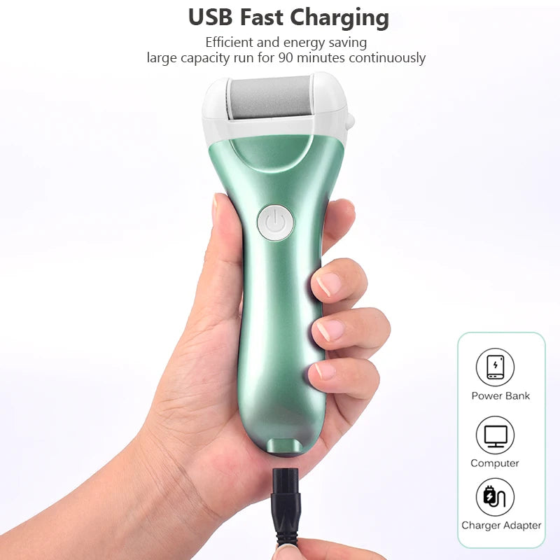 USB Rechargeable Electric Pedicure Foot File