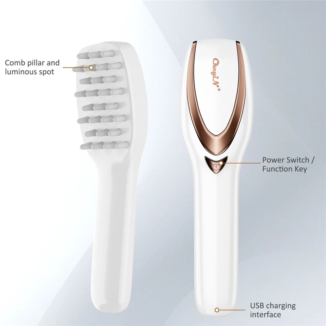 Electric Phototherapy Scalp Massager: Hair Loss Prevention & Blood Circulation Boost