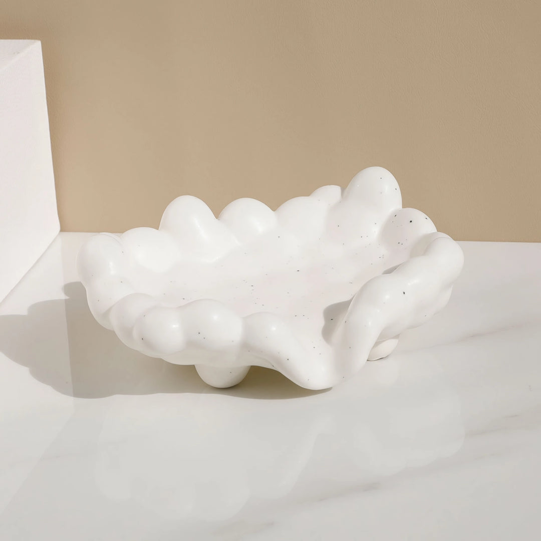 Ceramic Cloud Drain Soap Dish