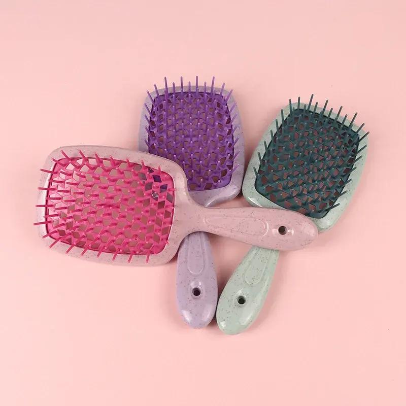 Square Grid Hollow-out Massage Comb