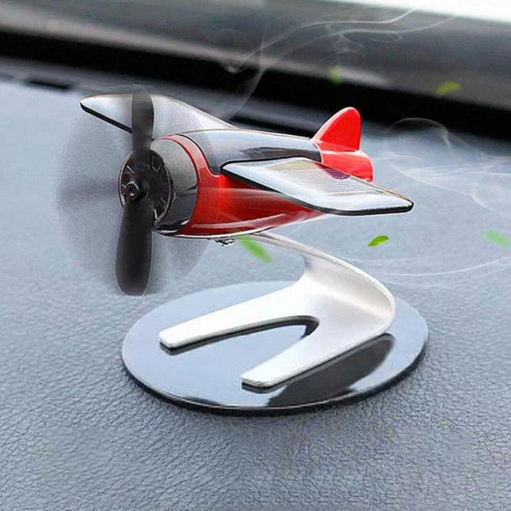 Solar Airplane Car Air Freshener – Transform Your Ride's Atmosphere