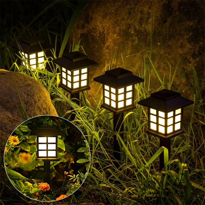 Outdoor LED Solar Pathway Lights