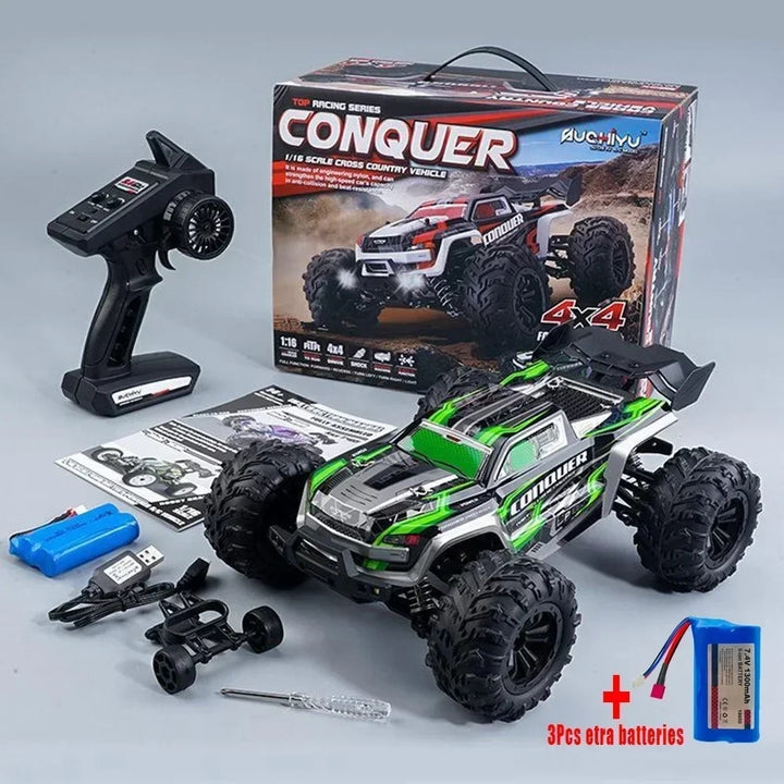 SpeedyDrift 1:16 Scale RC Monster Truck - High-Speed Off-Road Thrills!