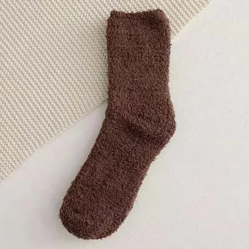 Cozy Men's Winter Thermal Fleece Socks