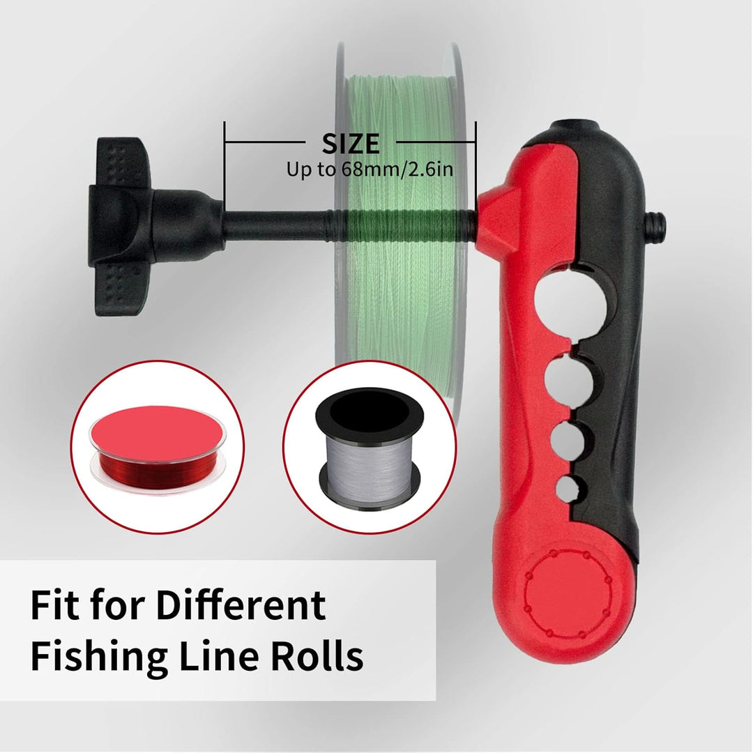 Portable Fishing Line Winder Spooler Machine for Spinning & Baitcasting Reels