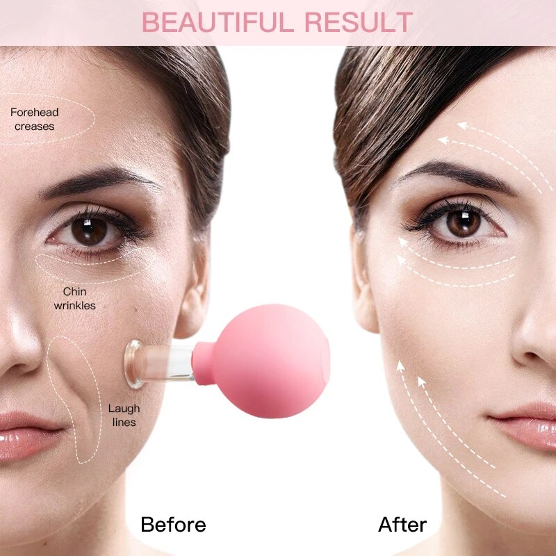 Facial Cupping Massage Set for Skin Lifting & Anti-Cellulite