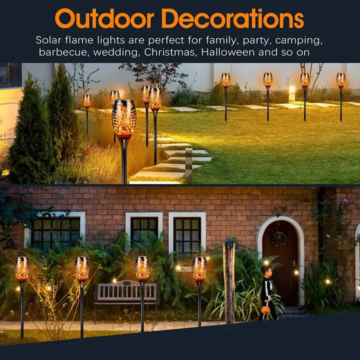 Solar Flame Lights