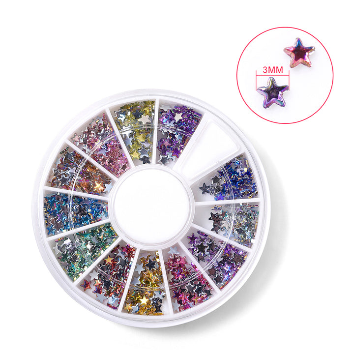 Star Shaped Nail Art Rhinestones