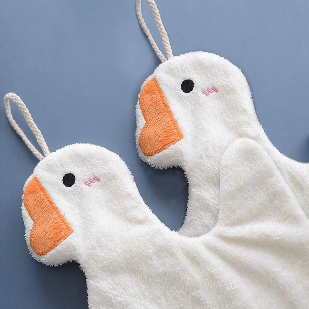 Cute Duck Microfiber Hand Towel