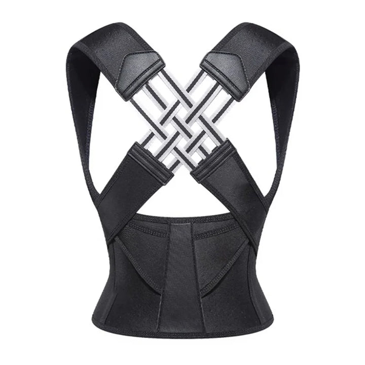 Adjustable Back Brace Posture Corrector - Shoulder Support & Pain Relief