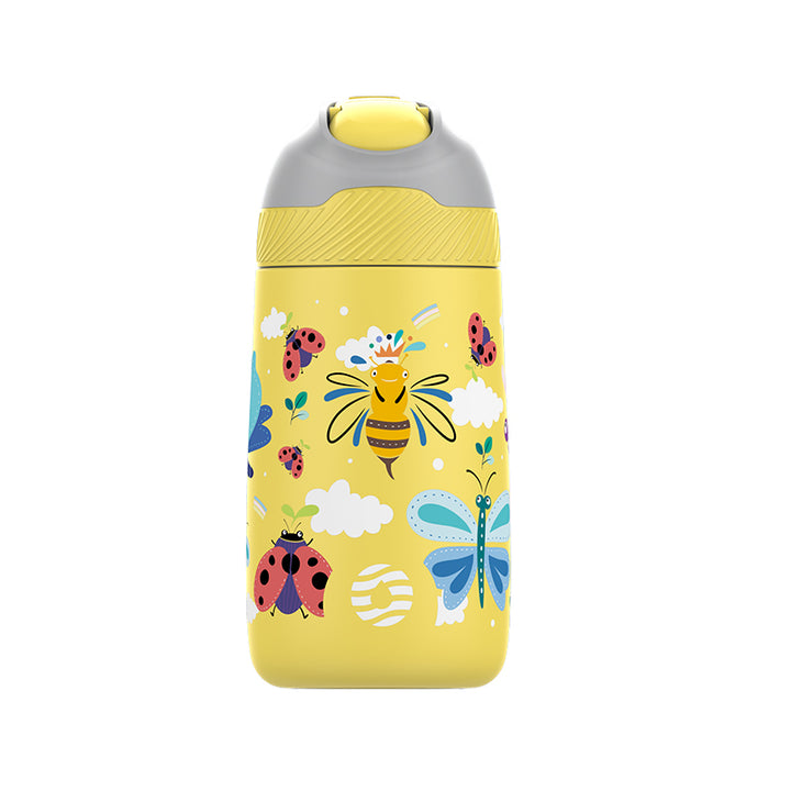 Children's Vacuum Insulated Water Bottle with Straw