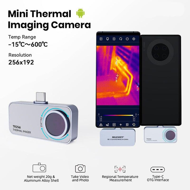 High-Resolution Thermal Imager for Android