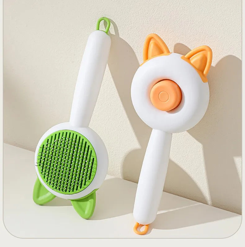 Self-Cleaning Dog Brush