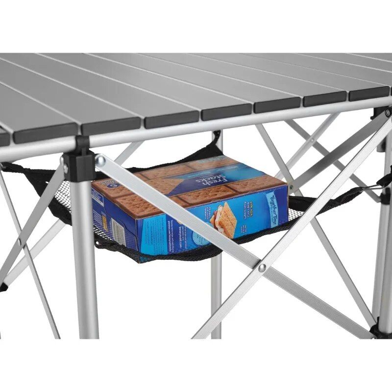 Ultimate Camp Kitchen Table with Adjustable Stove Platform