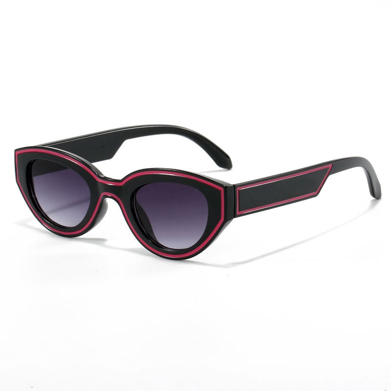 Gradient Candy Color Cat Eye Sunglasses