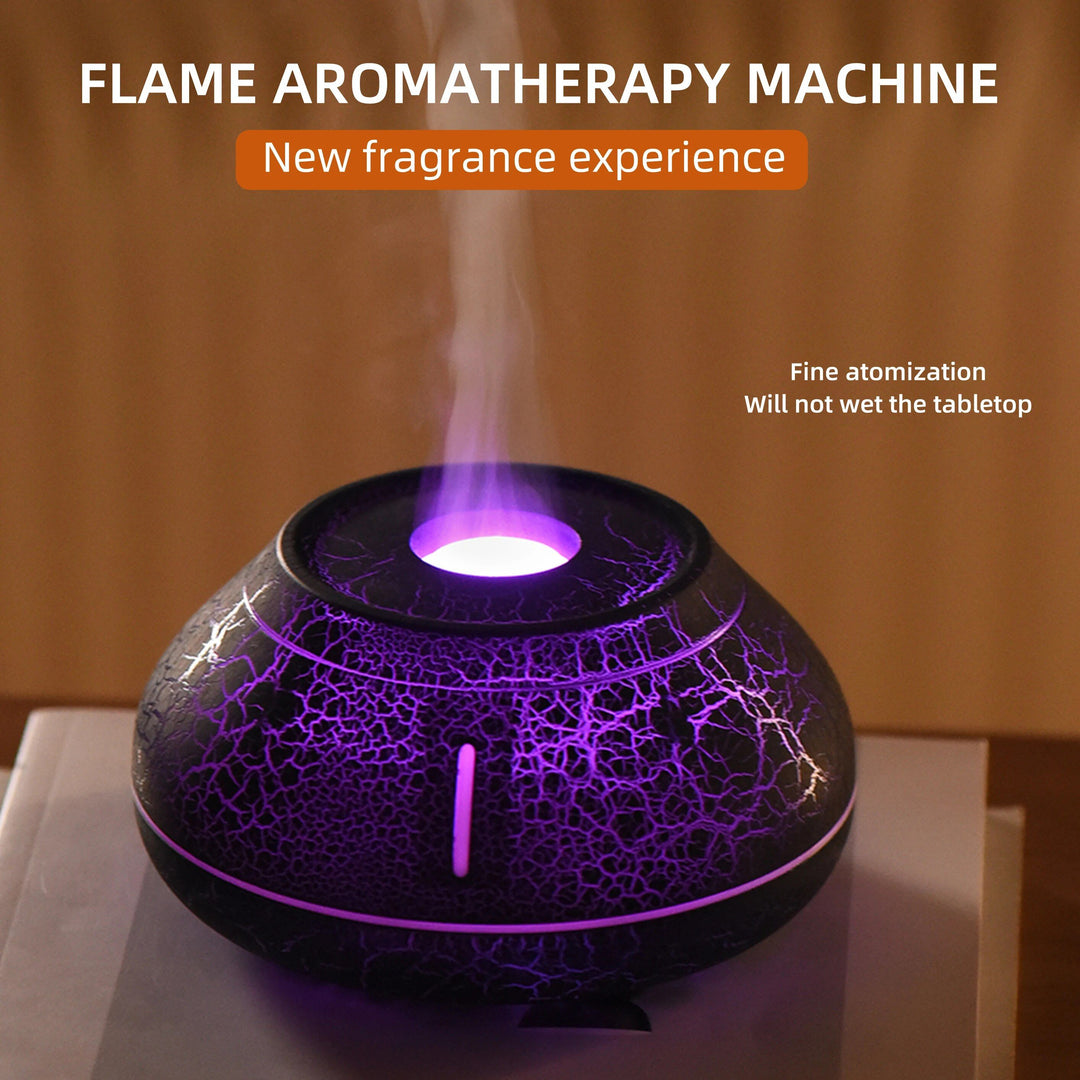 Multifunctional Lava Flame Ultrasonic Humidifier and Aroma Diffuser