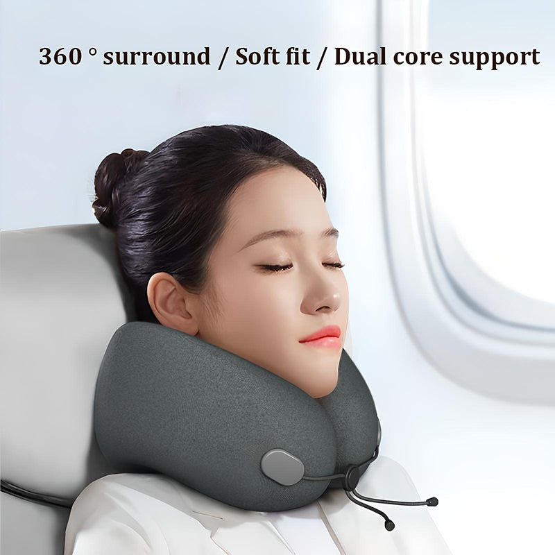 Portable U-shaped Memory Foam Pillow