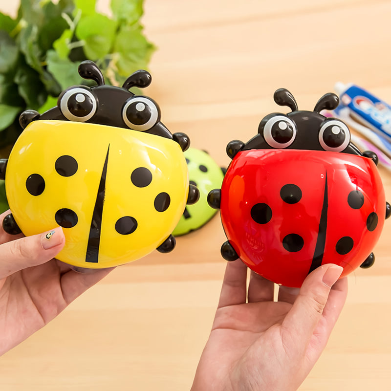 Ladybug Toothbrush Holder